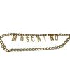 Used MOSCHINO Belt Gold Chain Belt