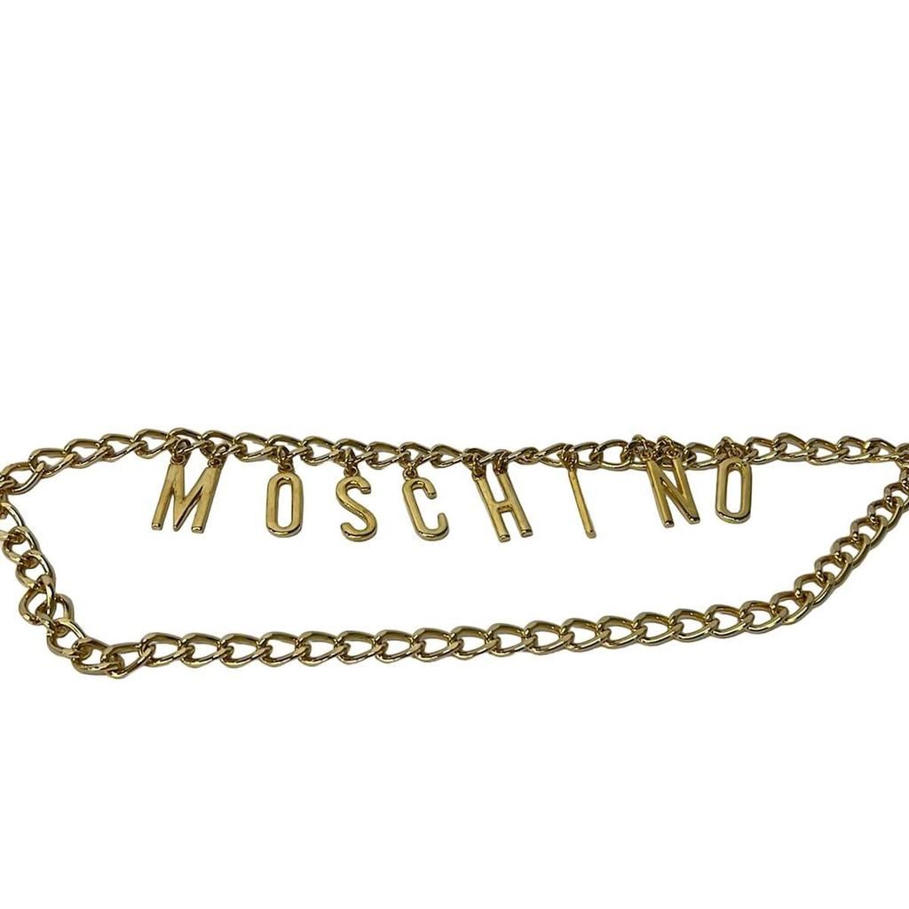 Used MOSCHINO Belt Gold Chain Belt