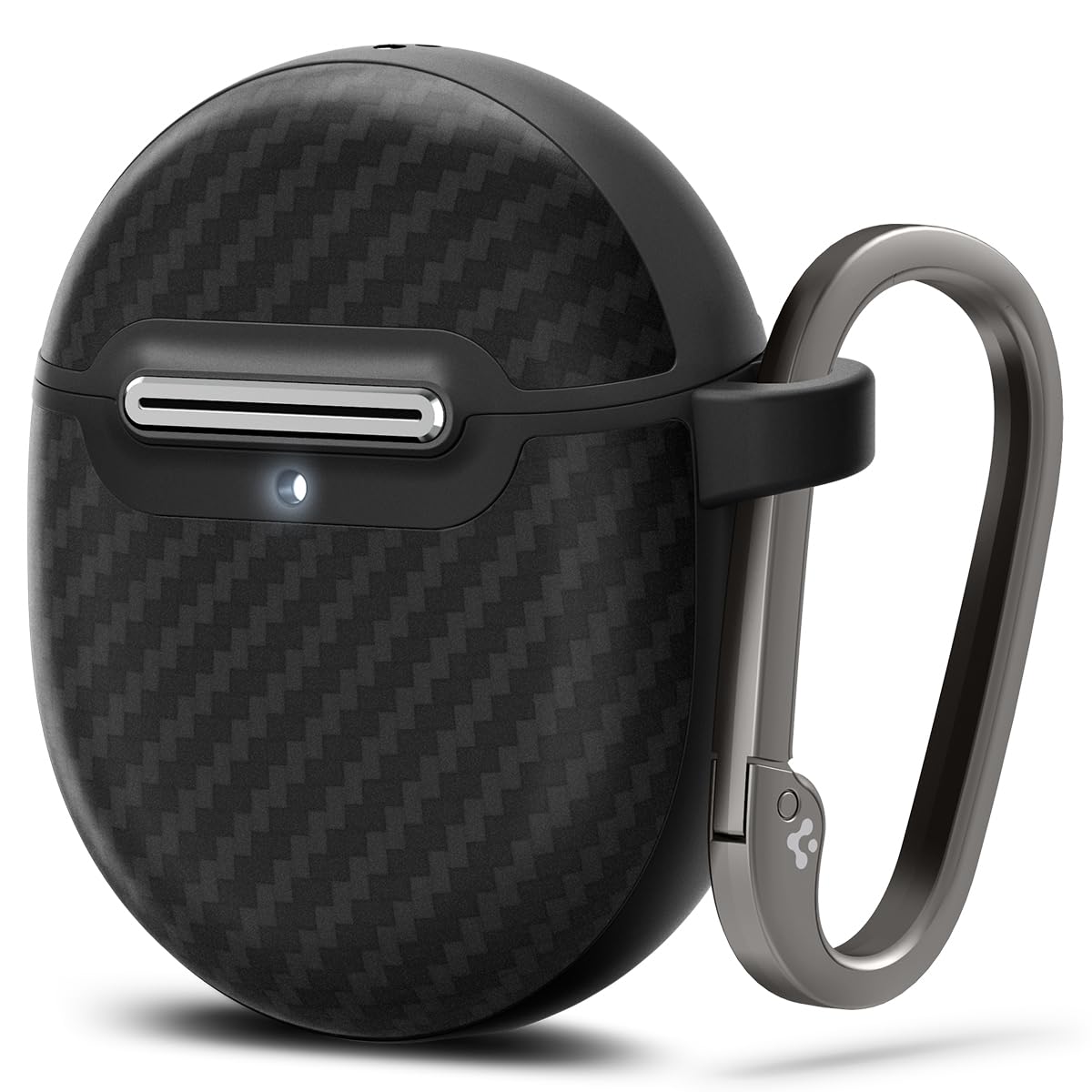 

Spigen Google Pixel Buds Pro 2/Pro Case, Shockproof Aerocore Aramid TPU Dual-Layer Construction, Wireless Charging Compatible, Carabiner Ring Included