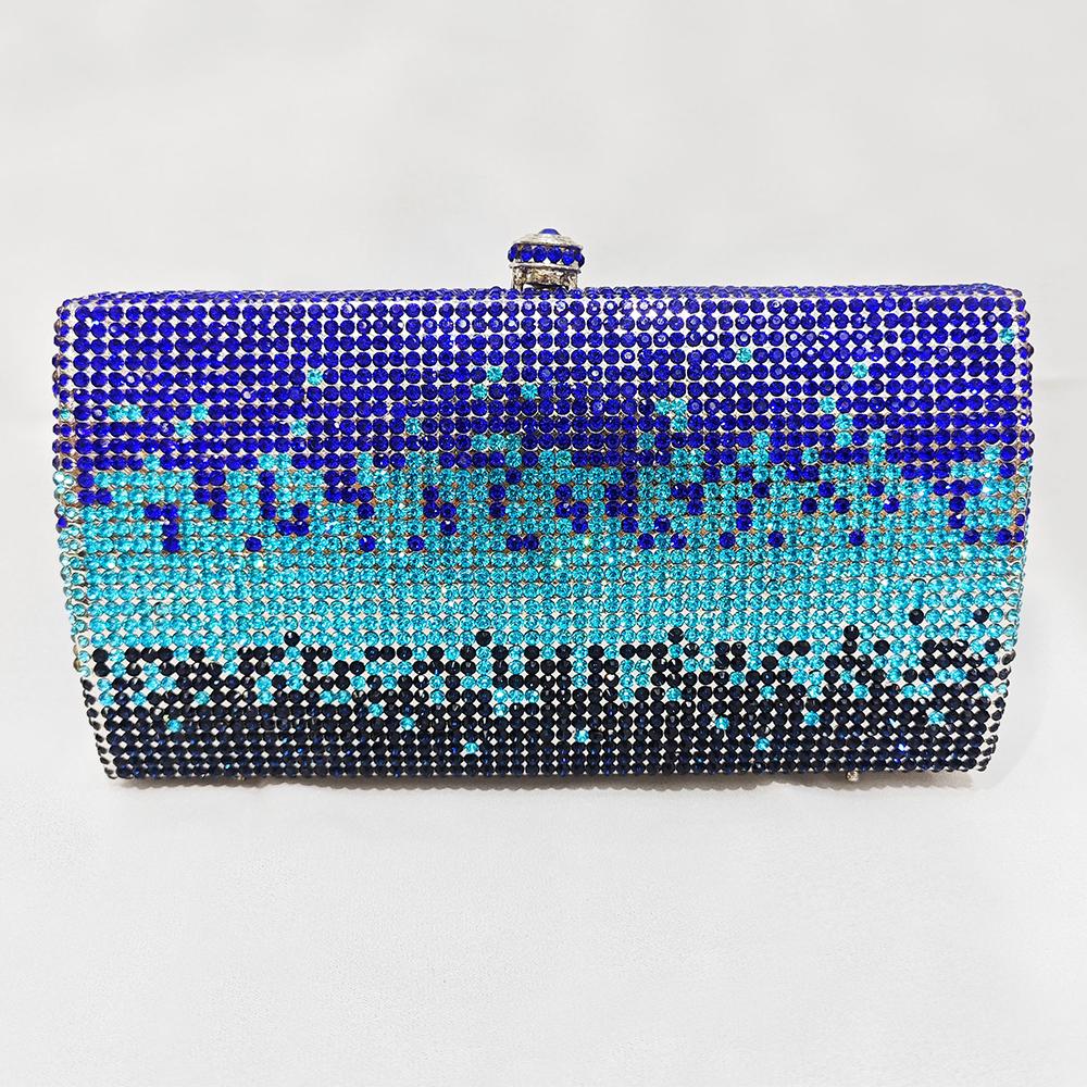 

WHTUOHENG Gold Yellow White Diamond Clutch Evening Bag Rhinestone Women s Purse Crystal Bridal Party Handbag For Female Wedding 19cmX10cmX5.5cm