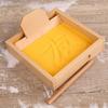 Wooden Learning Sandbox For Kids Educational Play And Artistic Creativity