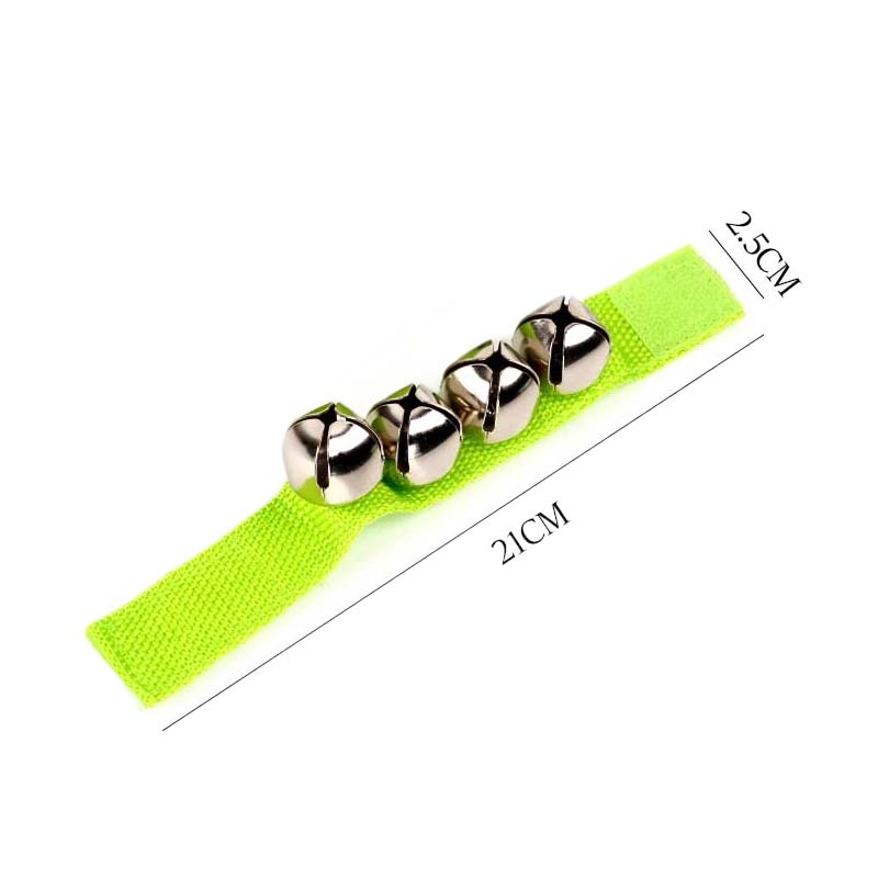 1pc Wrist Bell Colorful Music Leisure Entertainment Props Stage Performance Dance Accessories Suitable for Beginners TMZ
