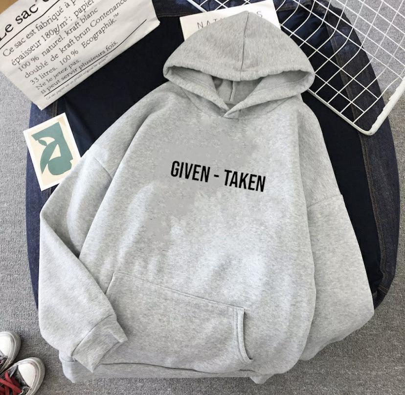 European and American Trendy Fashion Fleece Printed Hoodie Sweatshirt Unisex Autumn Winter Couple Loose Comfortable Sports Shirt