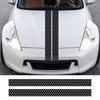2PCS Honeycomb Graphics Car Engine Hood Stickers Racing Car Body Vinyl Decals Self-adhesive Auto Decoration Stickers Accessories