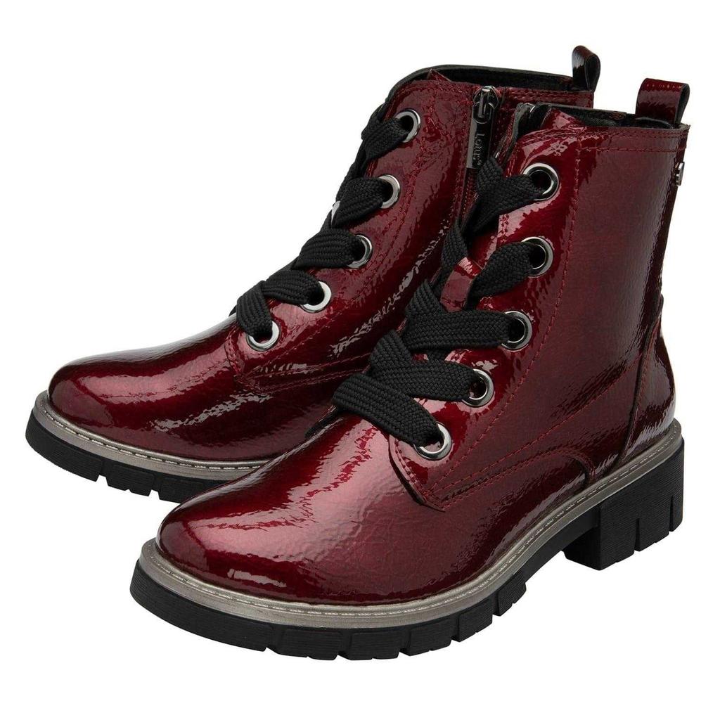 Lotus Shoes Womens/Ladies Jojo Combat Boots