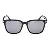 TF Logo Decorated Square Sunglasses Unisex sunglasses Black FT1136K-5601B
