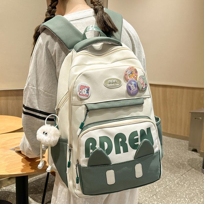 Children's Schoolbags Elementary School Girls Junior High School High School College Students Two Piece Backpack
