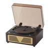 FORW-CD Player Retro Bluetooth 5.0 Stereo HIFI Audio Speaker Portable Desktop CD Player For Home