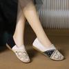 Fashion Ladies Footwear Slip-on Round Toe Non Korean Style Casual Stylish Quick Delivery Offer Cheap Liquidation 39 Women's Flat Shoes
