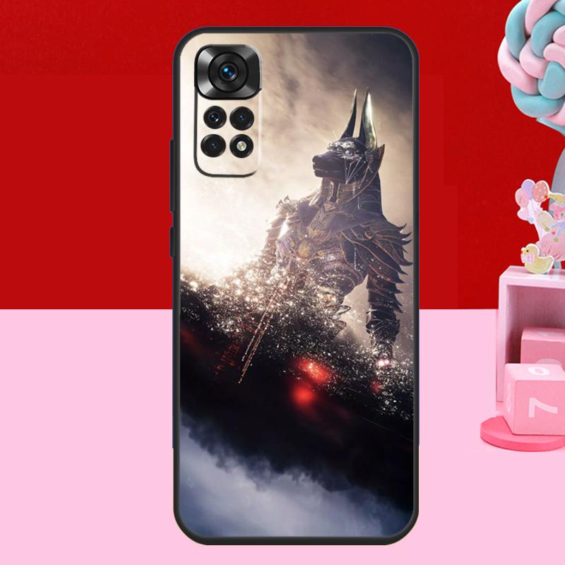 Anubis Ankh Pharaoh Case For Xiaomi Redmi Note 11 10 12 13 14 15 Pro Plus Redmi 15 C 14C 10C 12C 13C Soft Cover