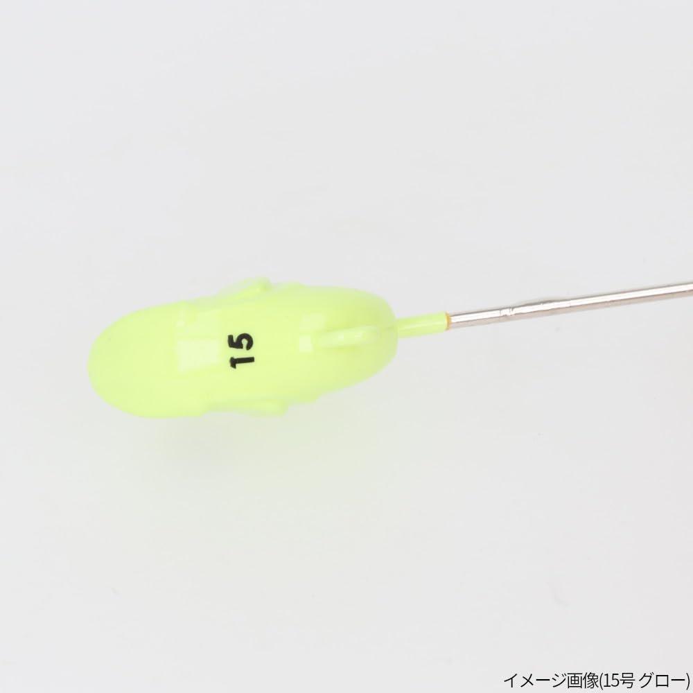 REAL METHOD H.B Concept Boat Hairtail Tenya Light Single Hook Size 20 Black Jig Head Fishing Lure for Cutlassfish Sabrefish