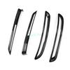 Carbon Fiber Front + Rear Fog Light Cover Trim For Mazda CX30 -2025