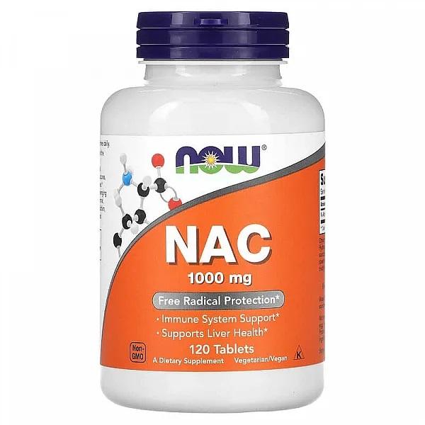 

Now Foods - N-ACETYL-CYSTEINE 1000 MG. 120 TABS