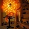Halloween Spider Web Lights Spider Net LED String Lights with 8 Lamp Mode for Haunted House Halloween Home Window Wall Decor