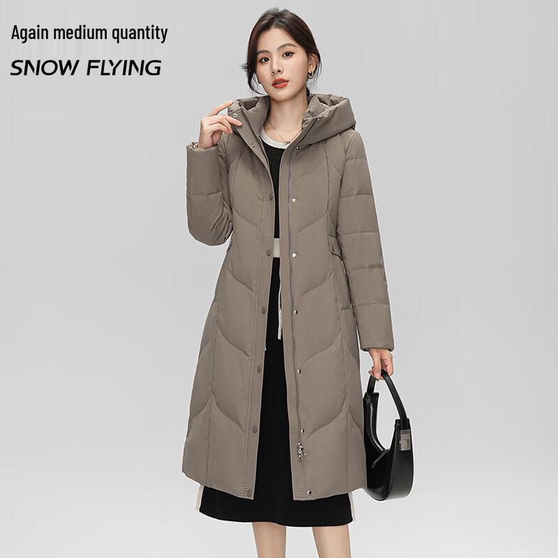 SNOWFLYING Men s Hooded Down Jacket M