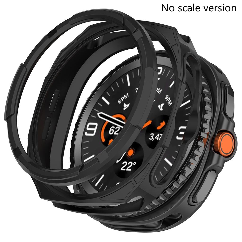 New Silicone Case For Samsung Galaxy Watch 8Classic 46 Protective Cover Shell Watch Strap Watch 8 Soft TPU Protector Accessories