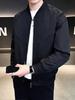 Men's Trendy Baseball Collar Jacket - Versatile Spring/Autumn 2025 Collection