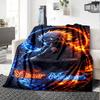 Naruto Character Customize Your Name Blanket Cozy Personalized Blanket Warmthful Decor Suitable for Bed Bedding Chair Office Ideal for All Seasons