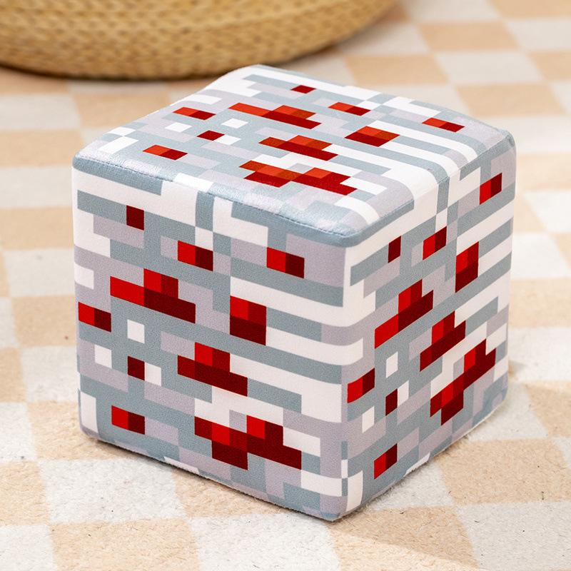 Minecraft ТНТ Трава Куб Коробка Квадратная Подушка Плюшевая Игрушка Бомба Голова Свиньи Куб Подушка для Дивана 20cm