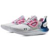 Under Armour Flow Velociti Wind Comfortable Fabric Synthetic Leather Low Top Casual Running Shoes Men sneaker White Blue Pink 3024197-100