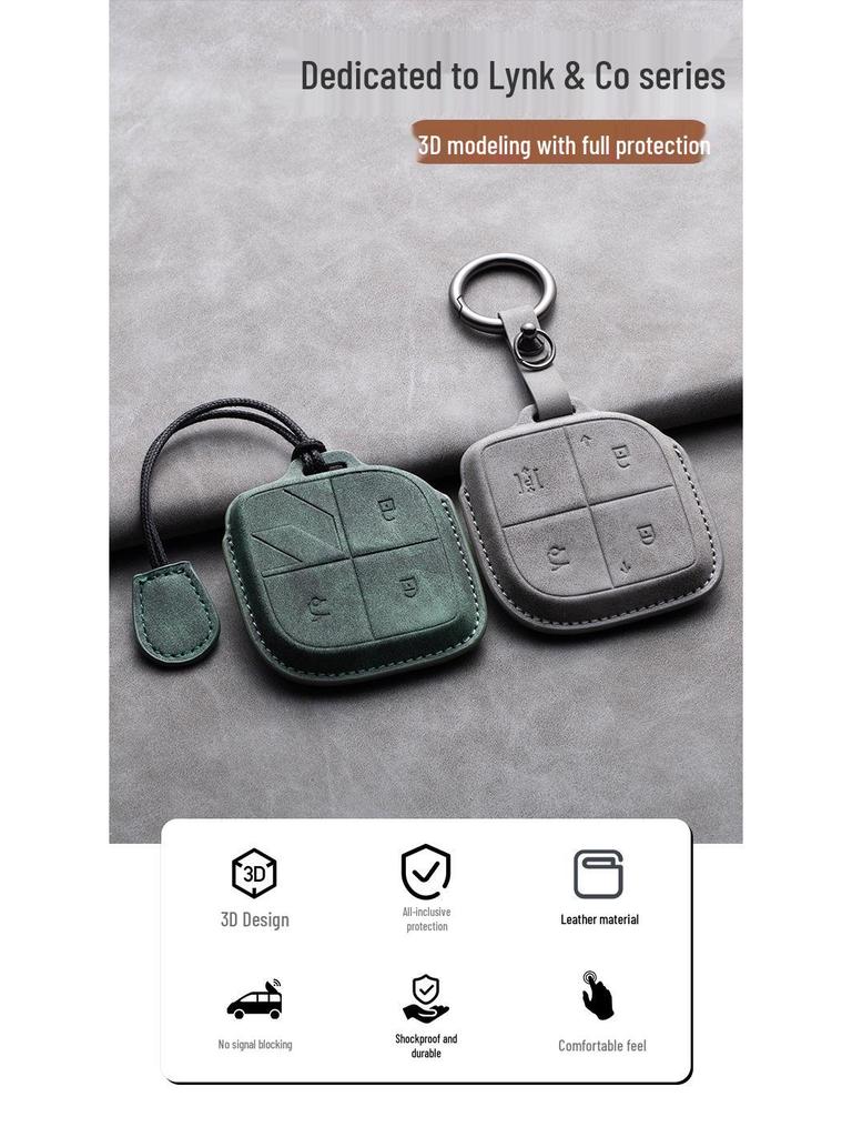 Lynk & Co 08 Key Case 2023: Protective Shell Bag for New Model Car Keys