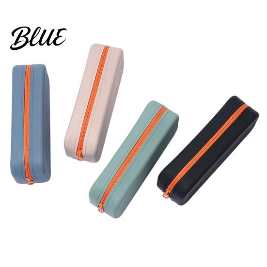 Minimalist Pencil Case Silicone Case Soft Pen Bag