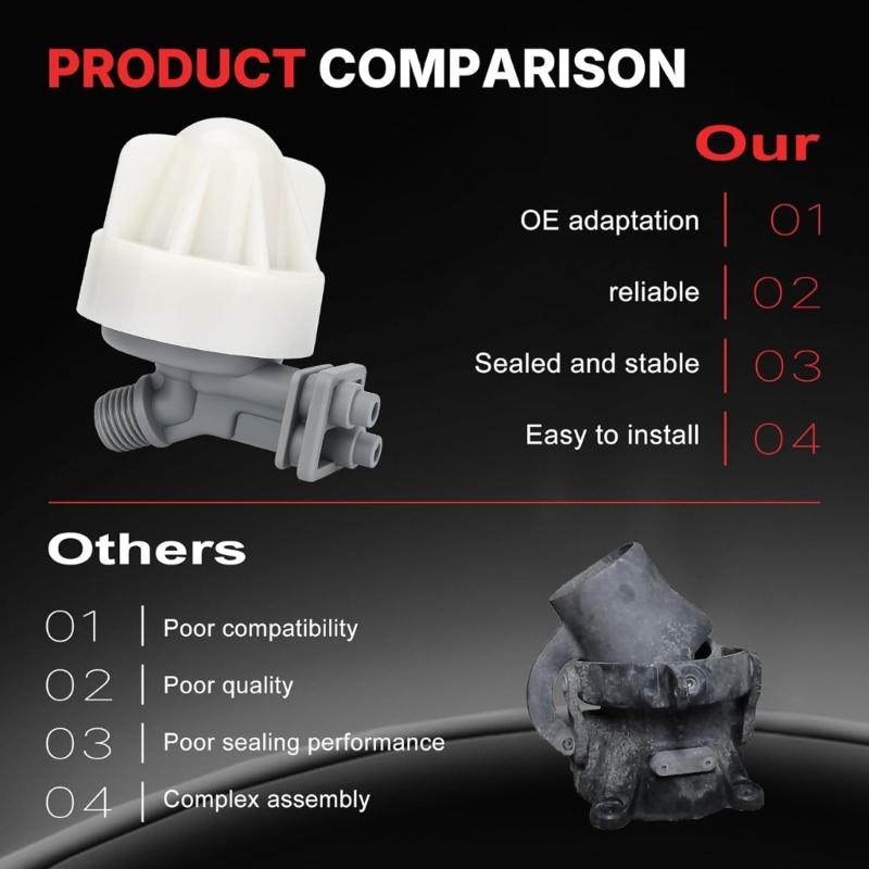 Water Softener Nozzle Kit Includes Tube Clip And Seal Suitable With Multiple Models Softener Replacement