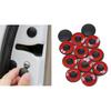 Fastener Clip 12/Pcs Car Door Lock Screw Protector Cover Screw Waterproof Rust for Protection Cover Car Screw Cap