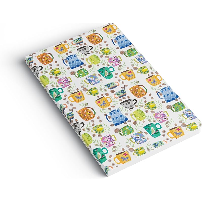 

Factor Notes A5 Notebook: Ruled | 90 Gsm | 160 Pages(Cups And Saucers)