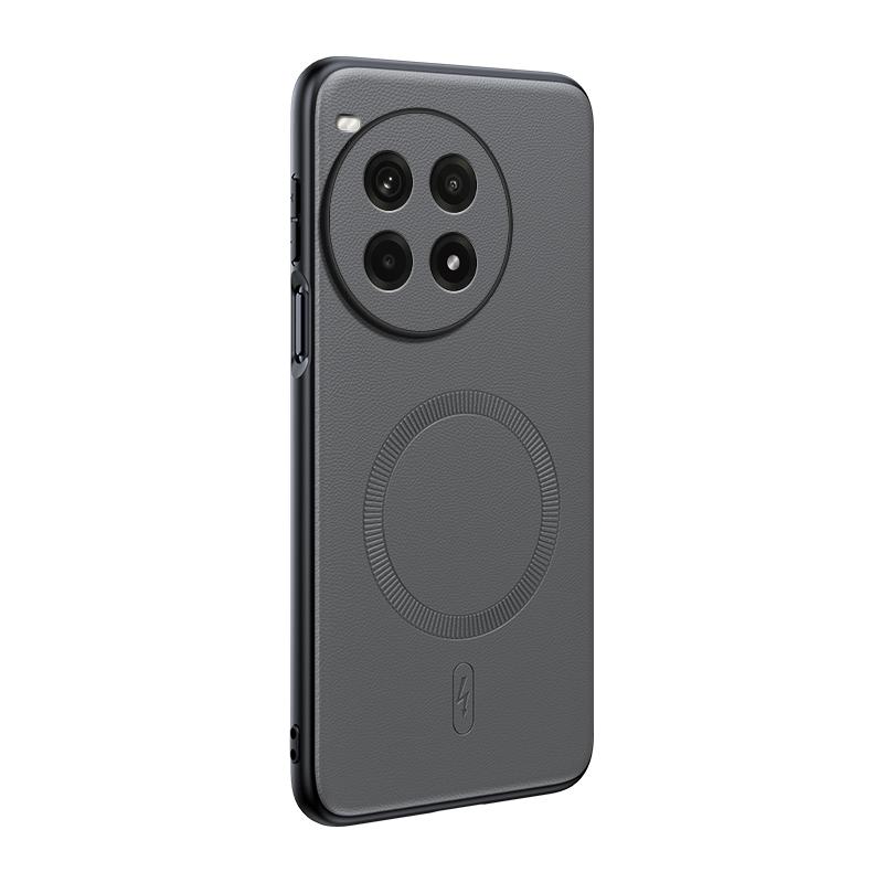 For Oneplus Ace3 Pro Case Magnetic Leather Shield Cover For Oneplus Ace3 Pro High Quality Anti-Fingerprint Non-Slip PC+TPU