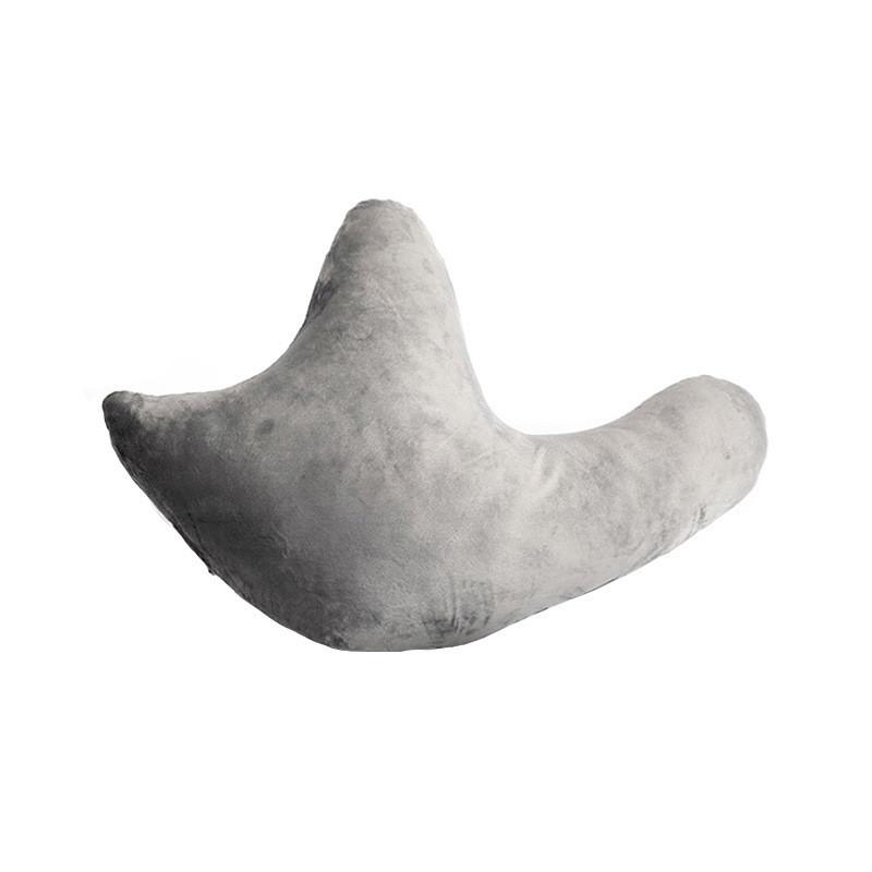 Modern Shoulder Support Pillow With Soft Short Plush Cover For Postoperative Comfort And Side Sleeping