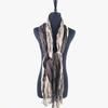 Autumn and winter dual-purpose women's imitation cashmere tassel super long thickened warm color plaid scarf shawl