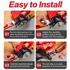 Professional Aluminum Miter Gauges For Power Chainsaws With Reverse Locking Mechanism And Two Size Available