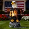 Statue with Light for Outdoor Garden Decor and Patio Display