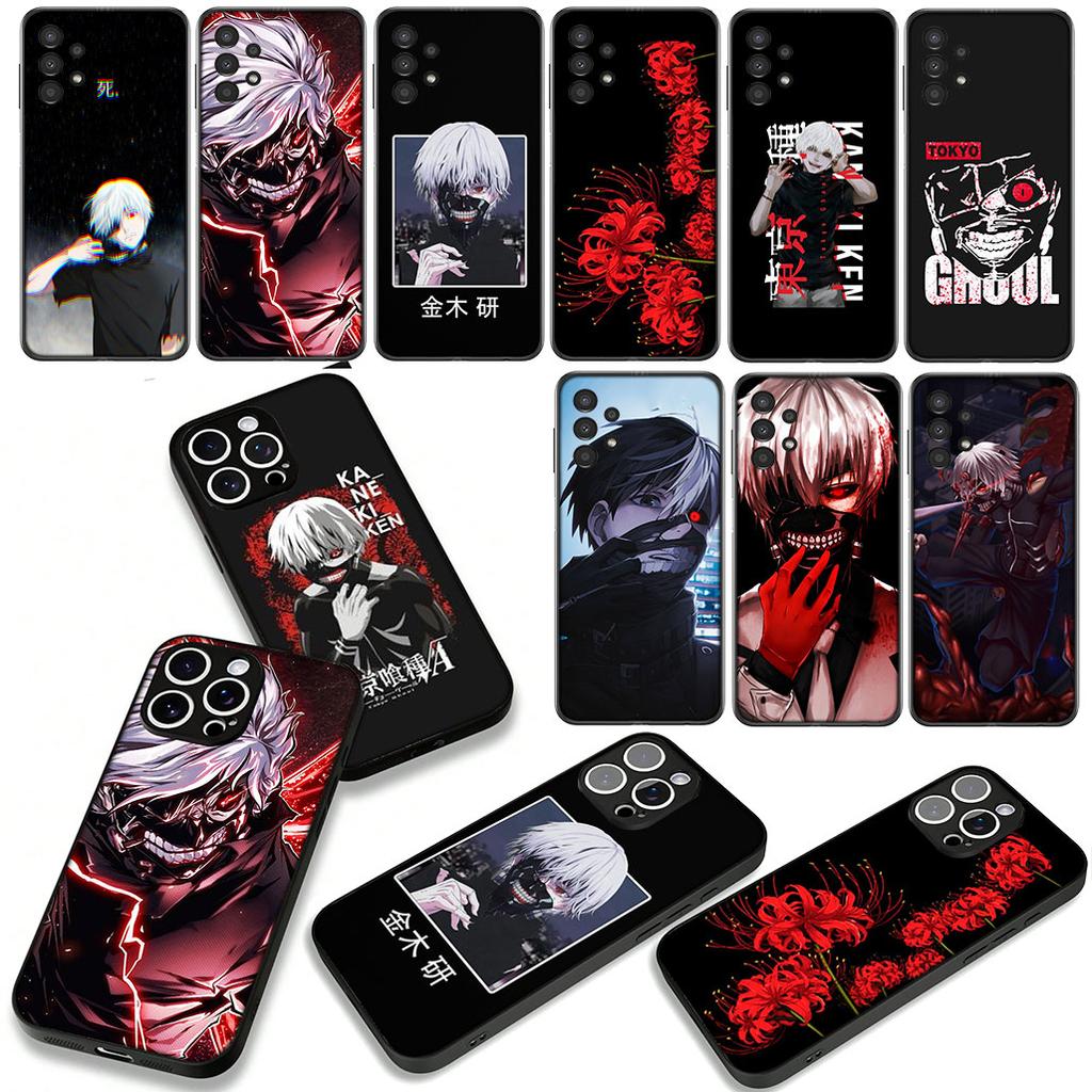 Phone Cover Anime Tokyos Ken Kaneki Ghouls Casing for Apple iPhone 17 16 11 Pro XS Max XR 6 7 8 Plus + 16E SE 2020 Air 5 8+ Case