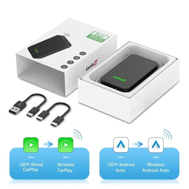 

CarlinKit 5.0&Mini5 Pro Wireless CarPlay Android Auto Adapter 2 in 1 CP2A Plus Smart Dongle for Bluetooth 4.2 Spotify Map FOTA Official Warranty