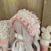 Gothic Lolita Wing Angel Headband Lace Head Wrap New Cosplay Headdress  Hair Accessories