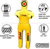 Unpadded Grappling Dummy Wrestling Dummy Jiu Jitsu Dummy BJJ MMA Judo Karate Training Adults Kids Youth Practice Tackling Dummy (Yellow, 5ft/60in)