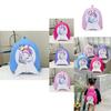 Haonna Childrens Eva Backpack With Cartoon Unicorn Pattern And Ergonomic Shoulder Straps For Kindergarten