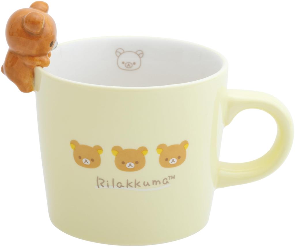 TK23801 Rilakkuma Mascot Mug Rilakkuma