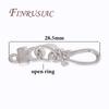 18K Gold Plated Connectors For Bracelets,Brass End Hooks Connector Clasp For Jewelry Making DIY Necklace Accessories