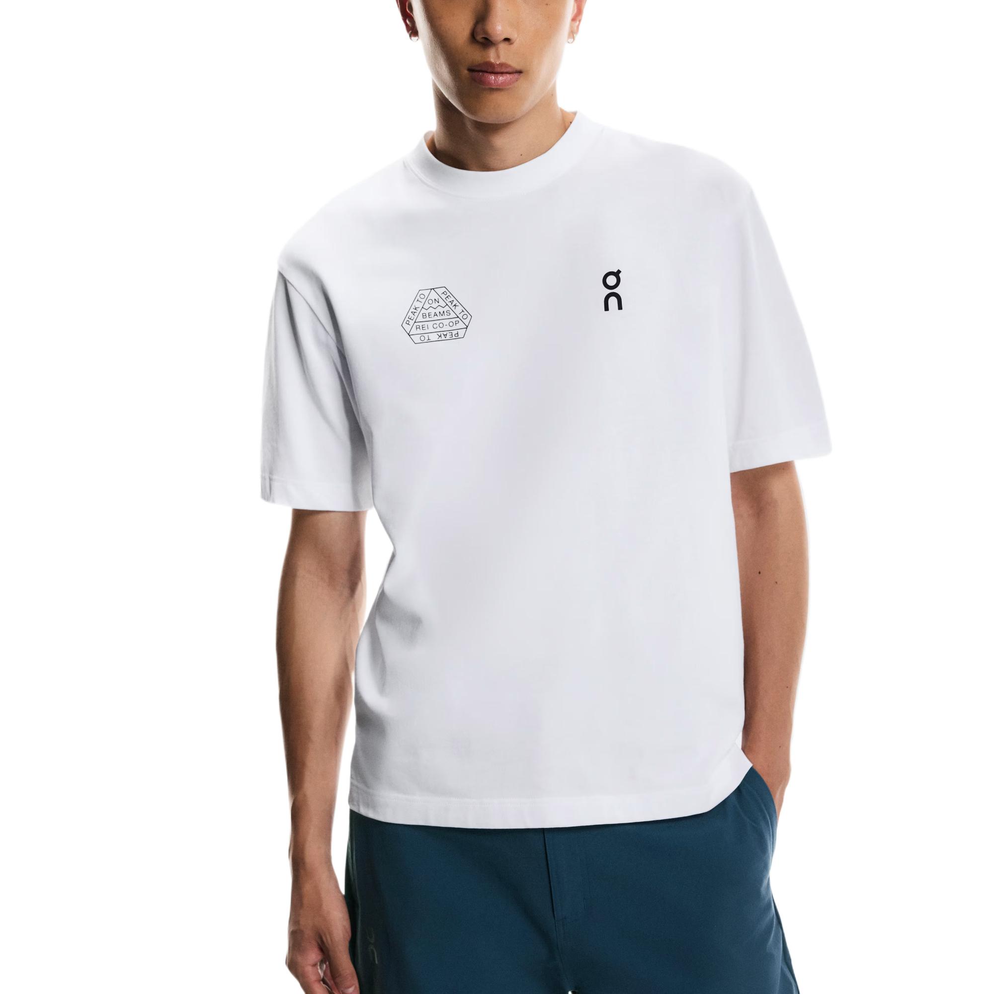 

On X Beams Collaborati Skin-Friendly Comfortable Round Neck Short Sleeve T-Shirt Unisex Tops 1UF30040069 M