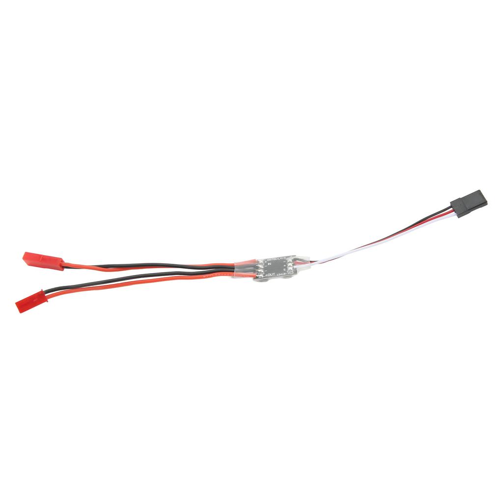 Høystrøm RC-bryter Stabilitet RC Elektronisk bryter med LED-lys for Drone Plantevern 20A