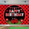 2D Flat Backdrop1pc Happy Birthday Theme Design Cute Vivid Backdrop Banner Polyester Wall Decor For Living Room Bedroom Office Outdoor