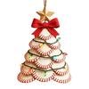 Baseball String Lights Christmas Ornament Festive Lantern Design Sports Enthusiast Christmas Decor Holiday Decoration