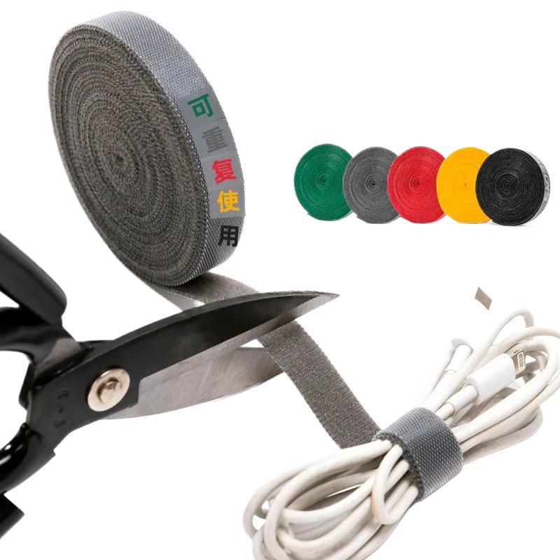 Data Cable Organizer and Desktop Wire Management Strap