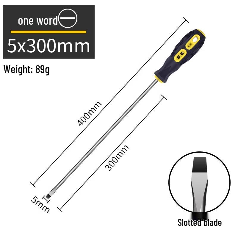 Przemysłowy Magnetyczny Zestaw Śrubokrętów Phillips i Płaskich - Zawiera Bardzo Twarde, Mocne i Małe Narzędzia