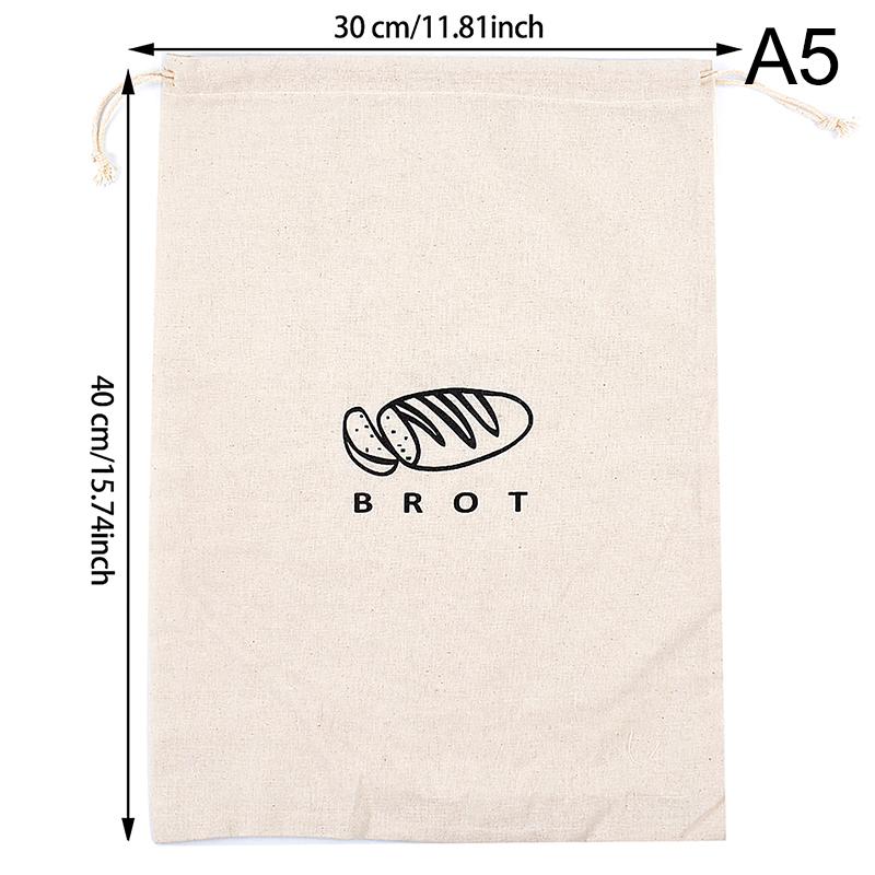 

Льняные мешки для хлеба Многоразовые на шнурке Большие Моющиеся Для хранения Аксессуары для еды Кухонный органайзер