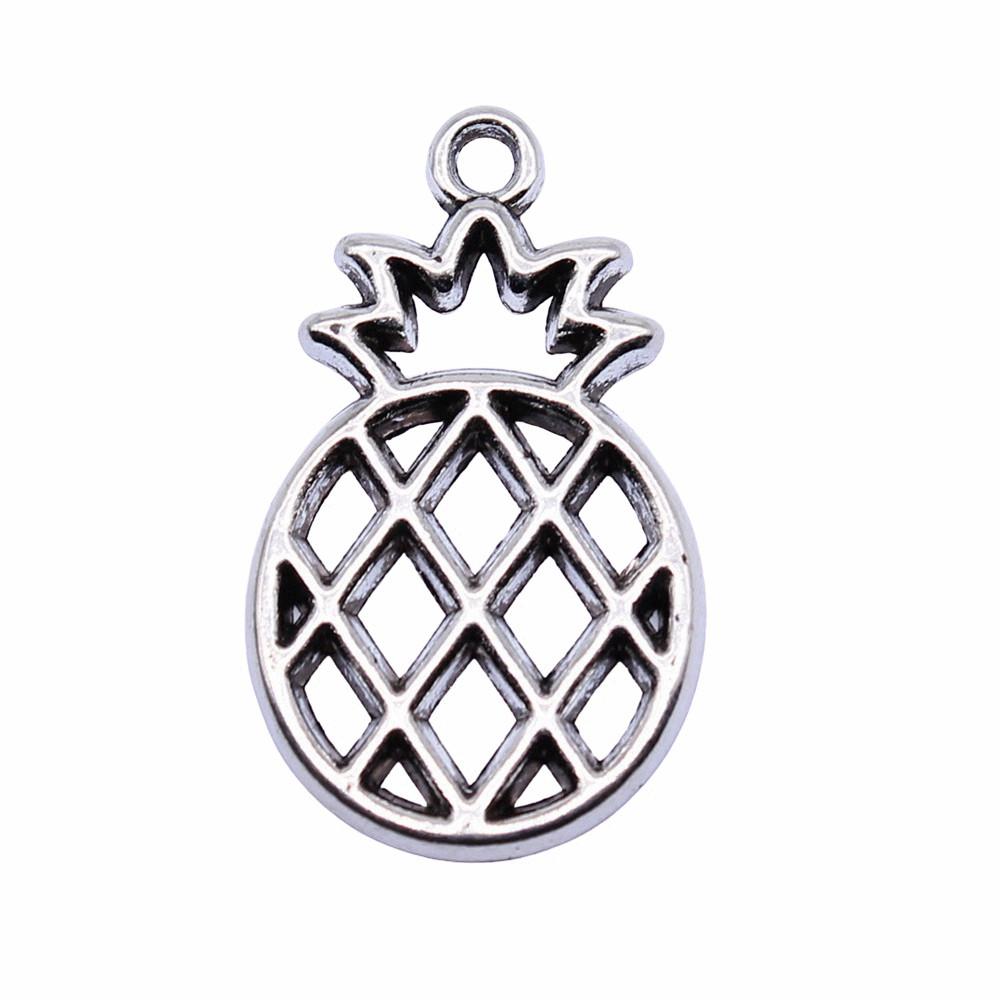 Geometric Openwork Resin Charms MOON HEART Pendants Multi Color Alloy Jewelry Component
