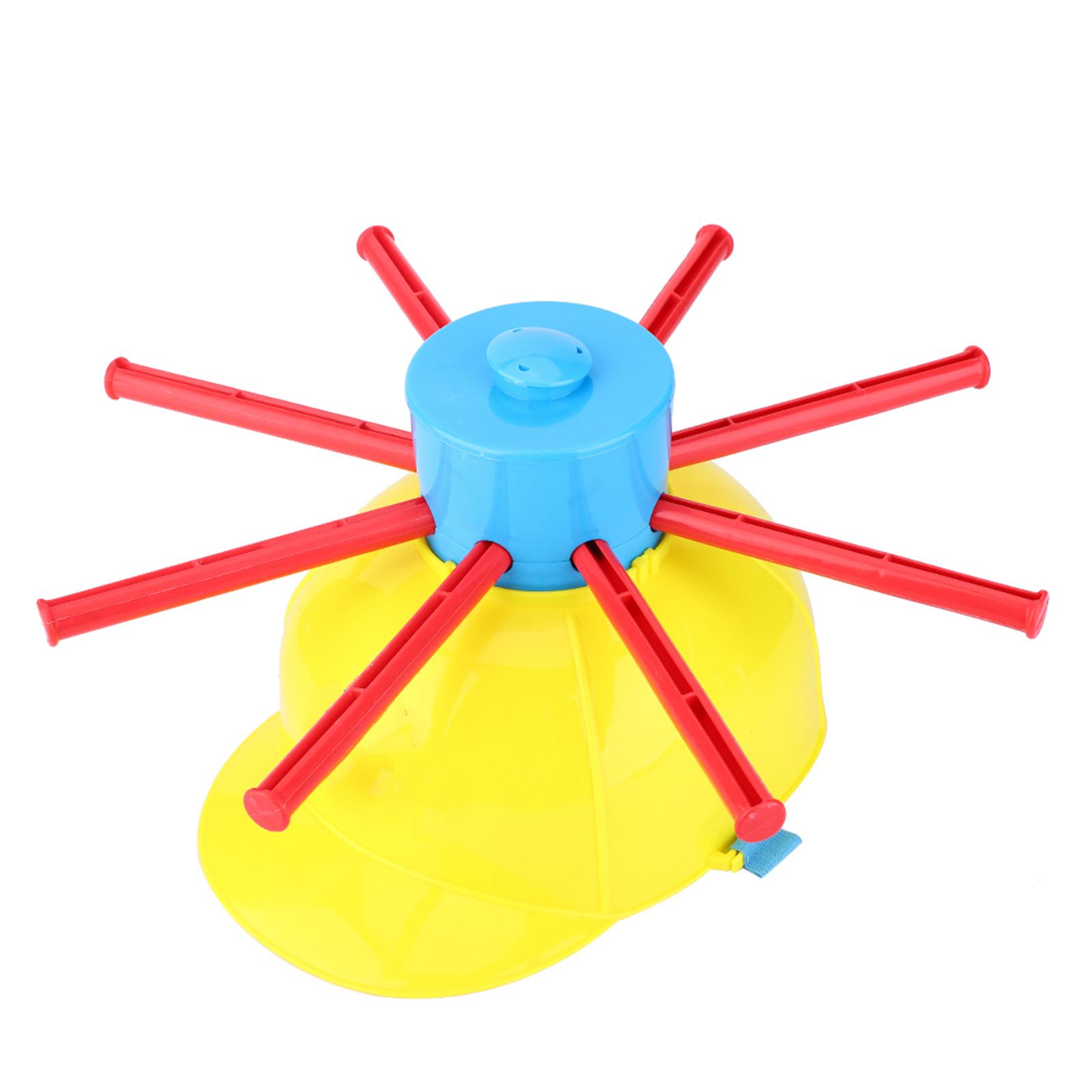 Нетоксичная и безвкусная детская шляпа-игрушка с игрой в брызгание водой и вращающимся столом для детских игр